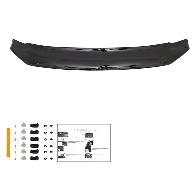 Protection du capot sur mesure pour Volkswagen Amarok MK1 2010-2022 - Noir brillant