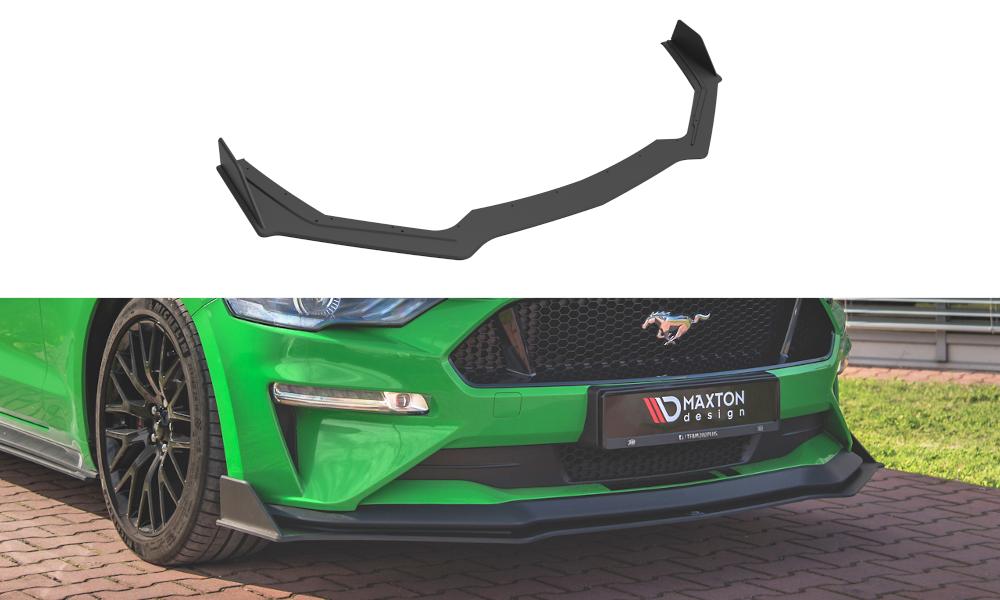 Voorspoiler V.2 Ford Mustang GT MK5 FL Maxton Street Pro