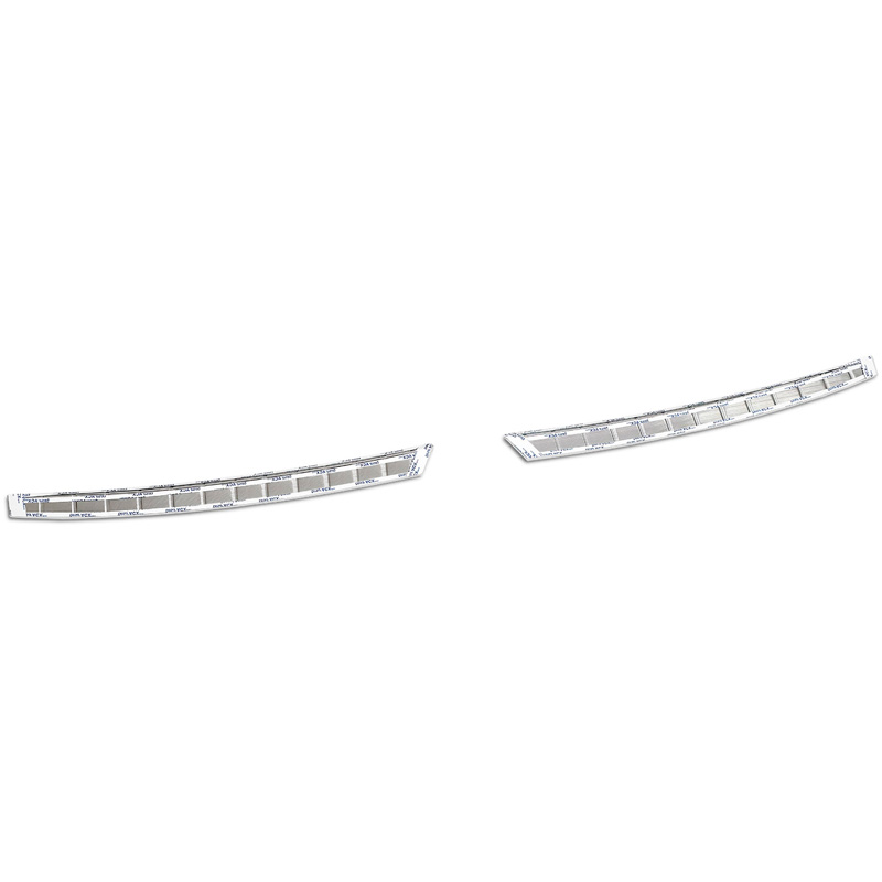 Avisa Protection de Seuil de Coffre Acier Inox sur mesure pour KIA EV3 GT 2024- - Argent - 2 pièces