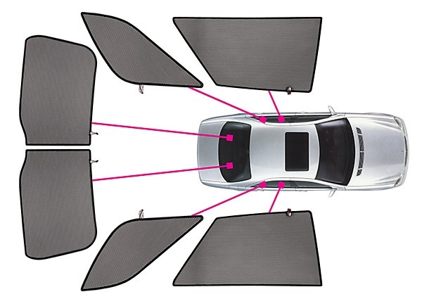 Privacyshades BMW 1 serie 5 deurs 2011-
