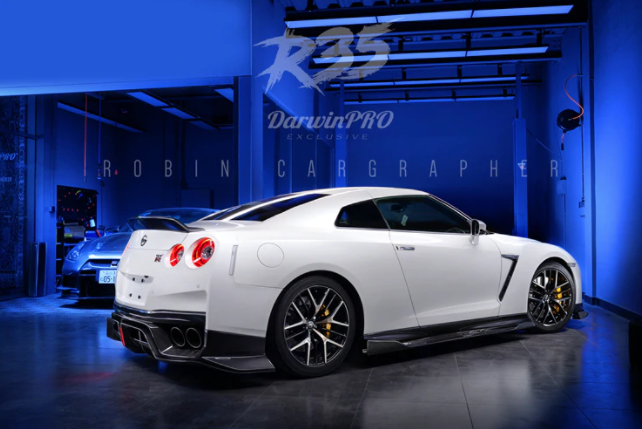 Nissan GTR R35 CBA/DBA/EBA BKSS Style Carbon Fiber Spoiler 2008-2020