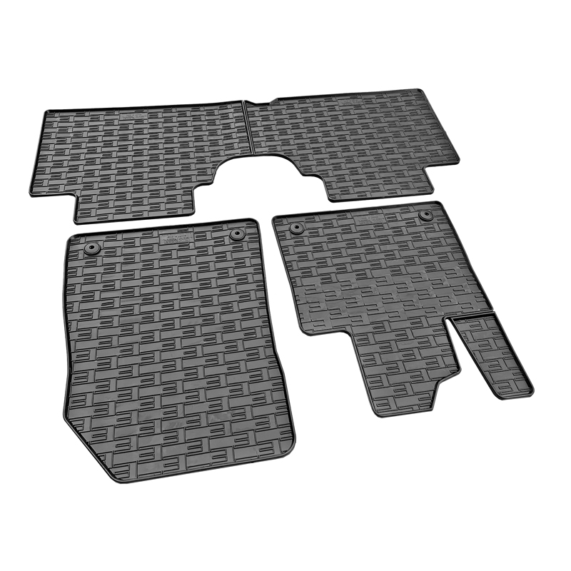 Set tapis de caoutchouc sur mesure pour Smart #1 EV 2022- & #3 EV 2023- (4-pièces + points de fixage)