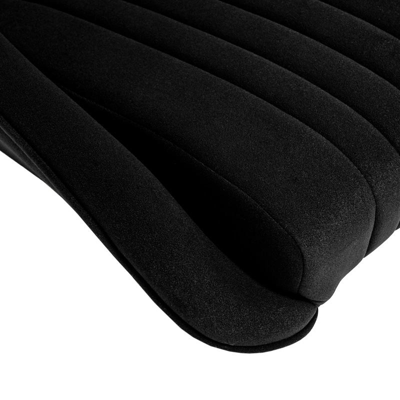 Siège baquet 'Classic' - Noir - Dossier fixe + Appuie-tête - incl. glissières