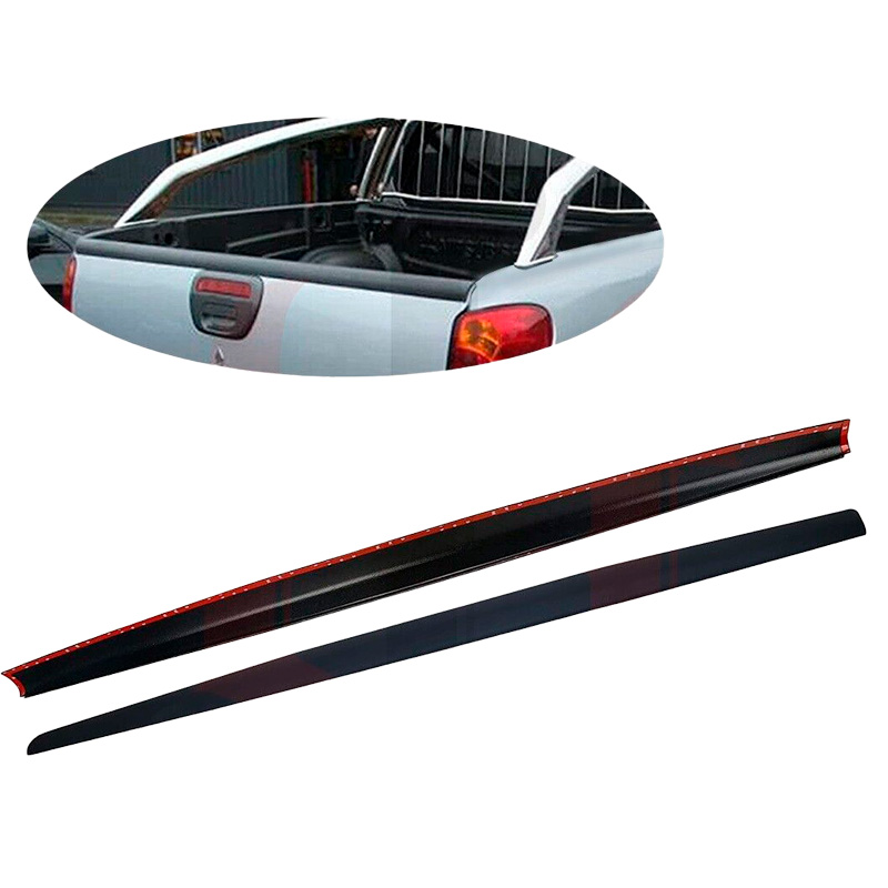 Baguette de hayon sur mesure pour Mitsubishi L200 Triton 4 2007-2014 - Noir mat