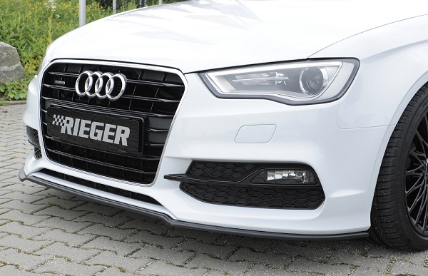 Voorspoiler passend voor Audi A3 8V S-line Rieger