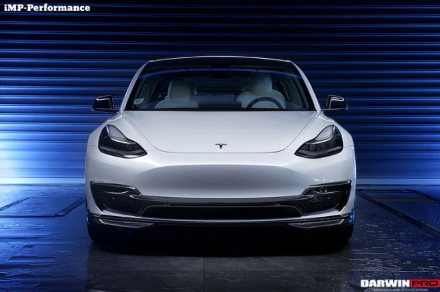 Tesla Model 3 IMP Style Carbon Fiber Grill 2017-2020