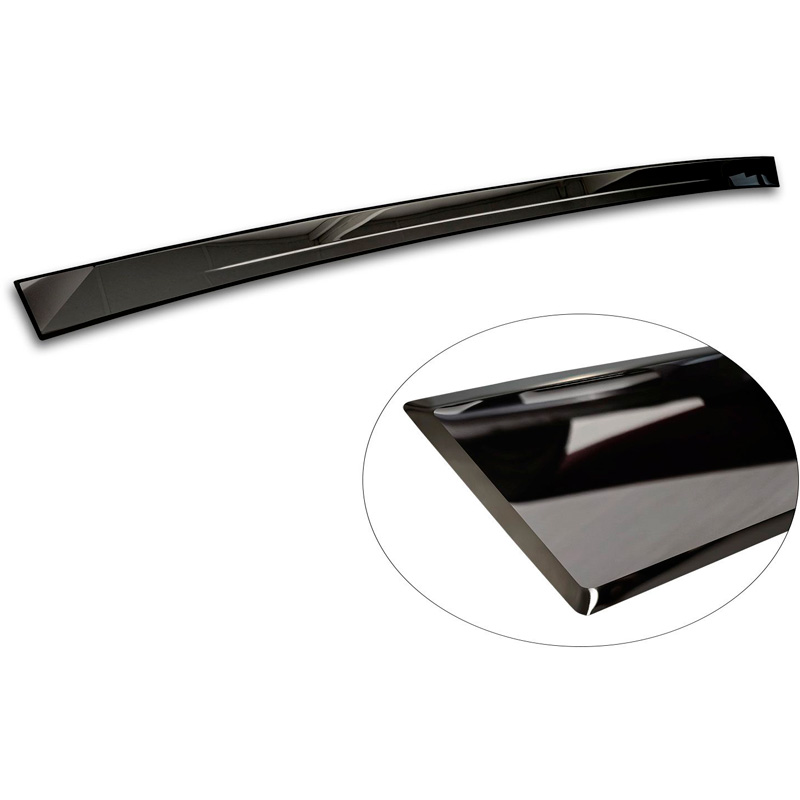 Avisa Moulure de hayon en Inox Noir Chrome sur mesure pour Toyota Landcruiser (J25) 2024-