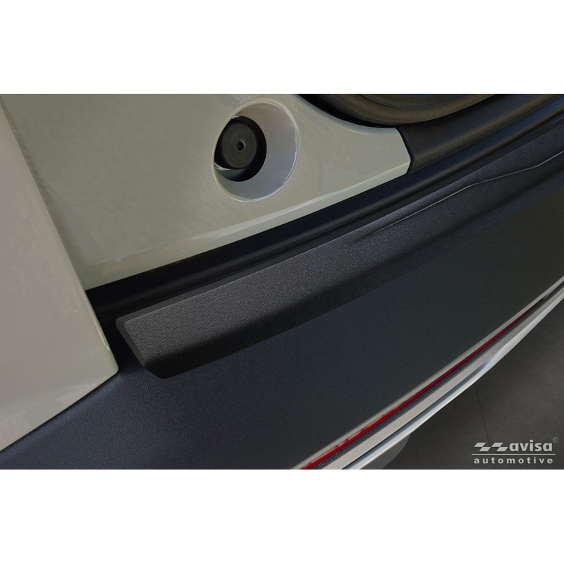 Avisa Protection de Seuil de Coffre Acier Inox sur mesure pour Skoda Elroq 2024- - Noir Mat