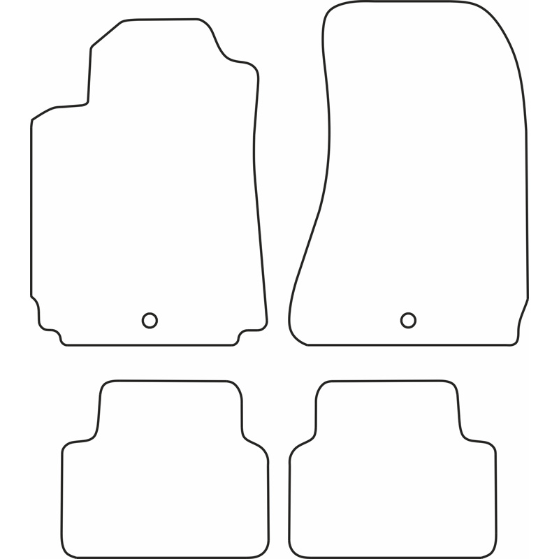 Set de tapis de sol sur mesure pour Alfa Romeo 159 2005-2010
