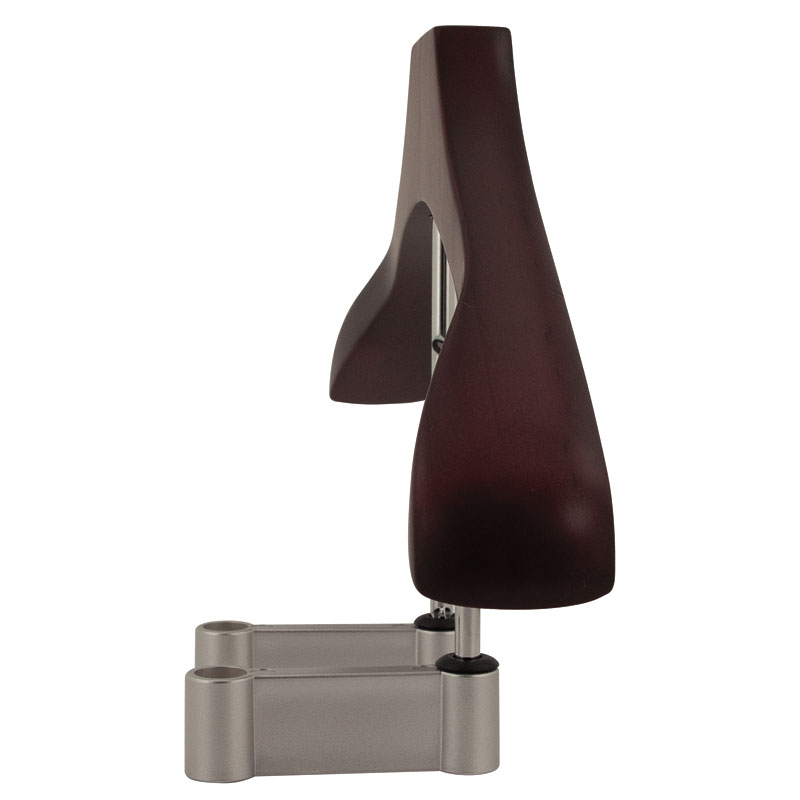 Cintre pour à l'appui-tête en bois - 45cm - incl. 4 adaptateurs (8/10/12mm)