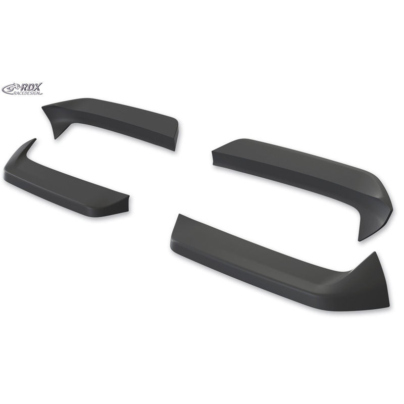 Becquet de toit sur mesure pour Ford Transit Custom / Tourneo Custom 2023- & Volkswagen Transporter / Caravelle T7 2024- (avec portes arrières & hayon) (PUR-IHS)