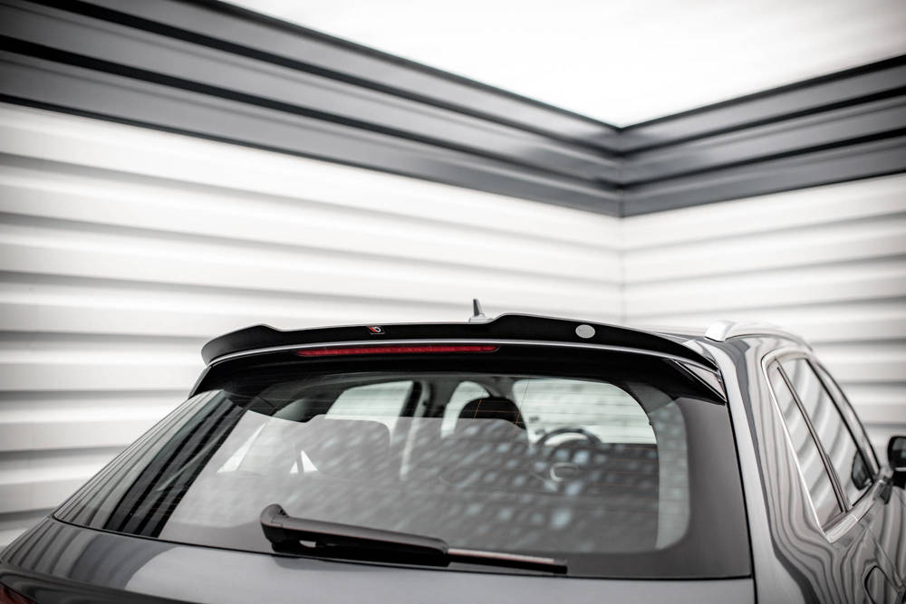 Spoiler passend voor Audi A3 8V Sportback 13-16 Maxton Glans Zwart