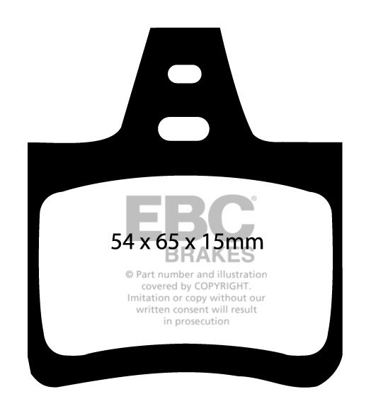 EBC Brakes CITROEN Xantia 1.6 93-98 Remblokken achterzijde