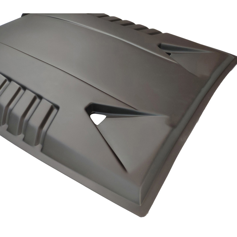 Écope de capot sur mesure pour Ford Ranger T6 2012-2015 - Noir mat