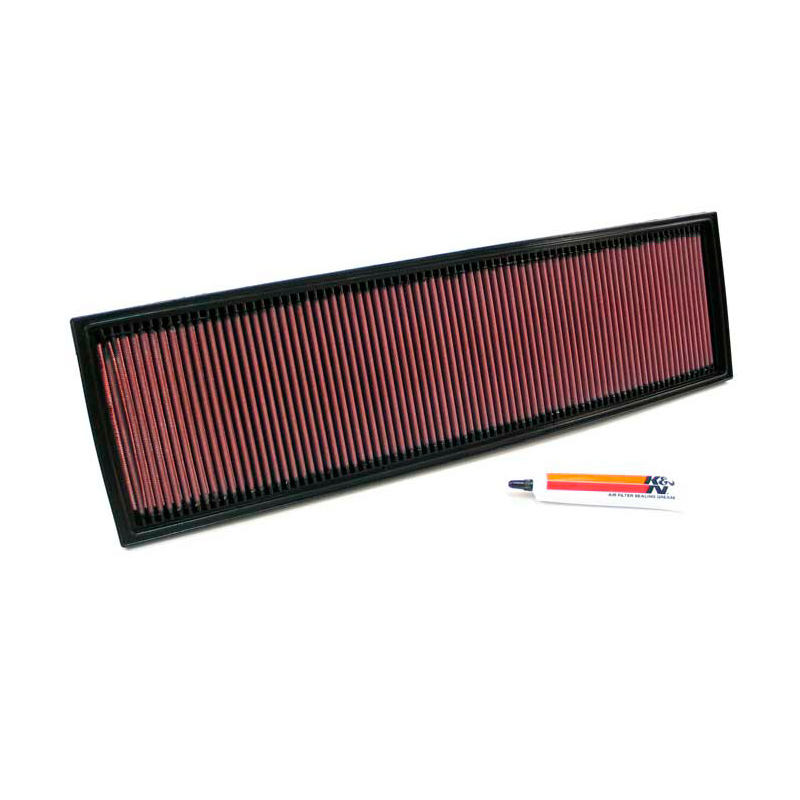 K&N Filtre à air de remplacement sur mesure pour BMW 325 TD, 525 TDS, 725 TDS 1991-2001 (33-2706)