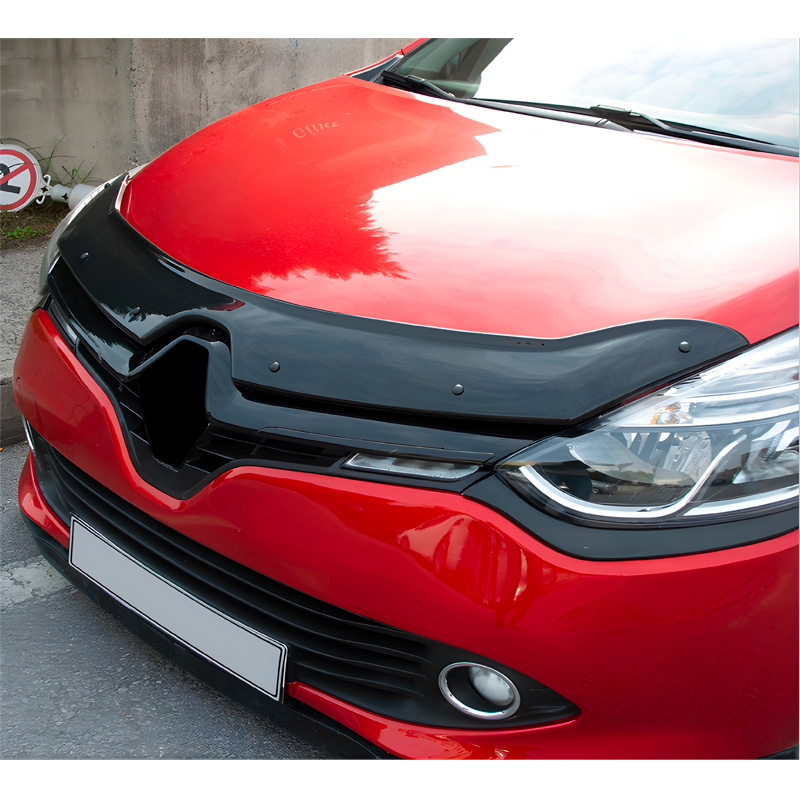 Protection du capot sur mesure pour Renault Clio D 2012-2019 - Noir brillant