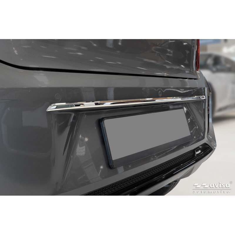 Avisa Revêtement d'habillage du hayon du coffre inox Chrome sur mesure pour Kia Picanto III (JA) Facelift 2024-