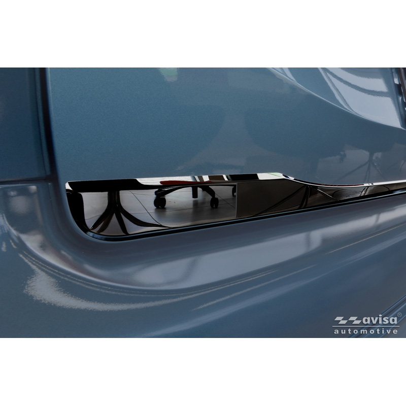 Avisa Moulure de hayon en Inox Noir Chrome sur mesure pour Toyota Proace City Verso 2019-2024 & Facelift 2024-