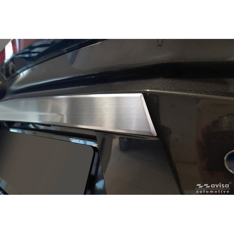 Avisa Revêtement d'habillage du hayon du coffre inox brossé sur mesure pour Toyota C-HR II (X20) 2023-