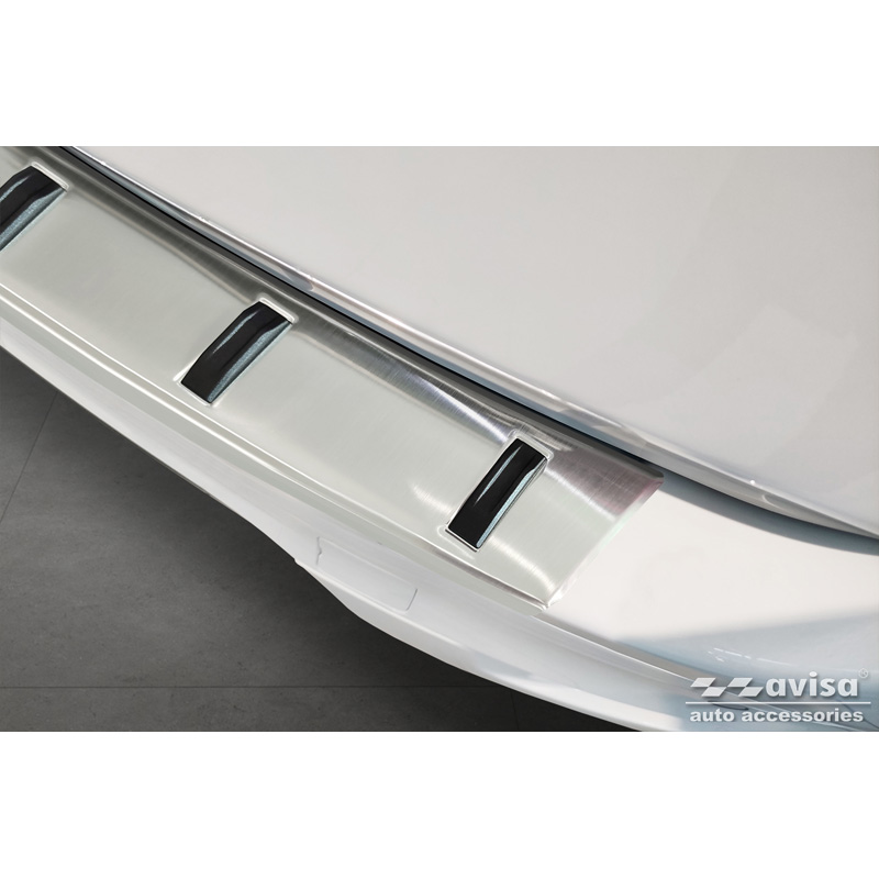 Protection de seuil arrière inox sur mesure pour Mazda CX-60 (KH) 2022- 'STRONG EDITION'