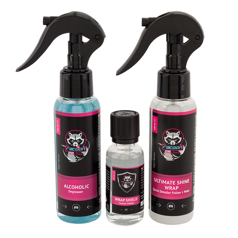 Racoon WRAP SHIELD Scellant pour les films de covering - Full Kit