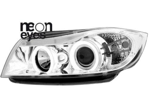 Phares BMW E90/E91 Angel Eyes Ice CCFL