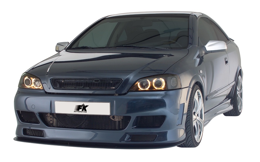 Phares Opel Astra G Angel Eyes noire