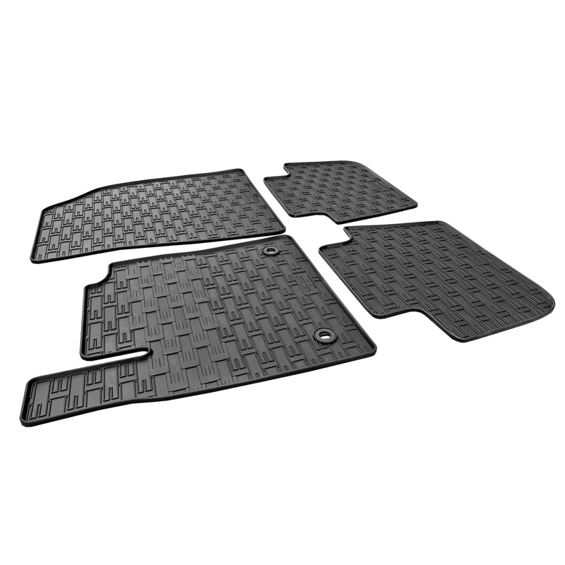 Set tapis de caoutchouc sur mesure pour MG 4 (EV) 2022- (4-pièces + points de fixage)