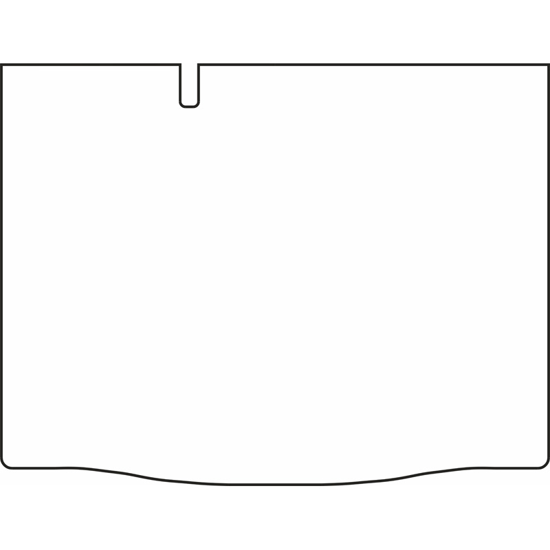 Tapis de coffre en velours sur mesure pour Dacia Sandero III 2020- incl. Stepway (Sol en bas)