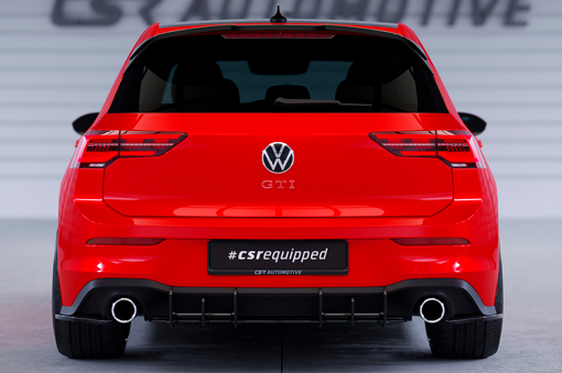Spoiler Volkswagen Golf 8 R GTI GTD GTE R-Line CSR Glans Zwart