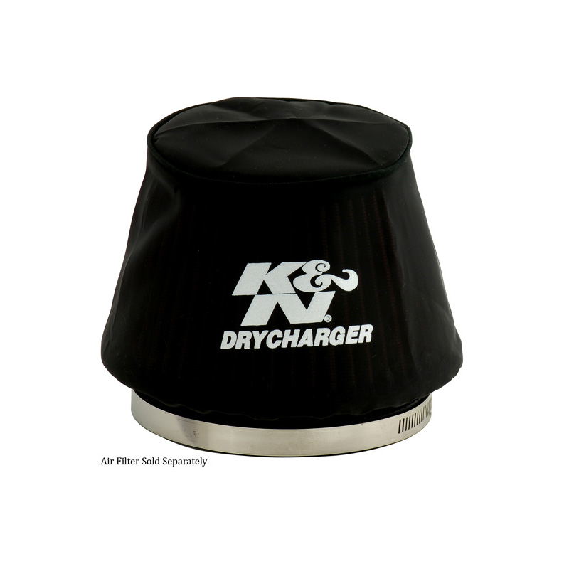 K&N Drycharger Enveloppe du Filtre pour RU-5163, 159-111 x 105mm - Noir (RU-5163DK)