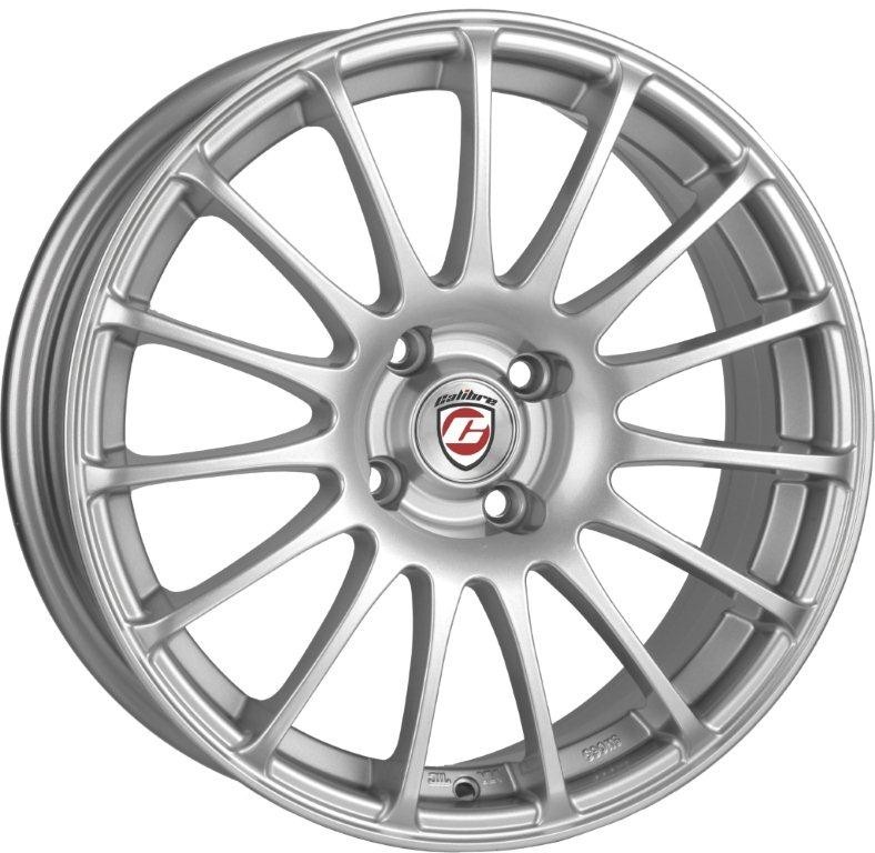 Velgen Calibre Rapide 7x17 10x100 Sparkle Silver