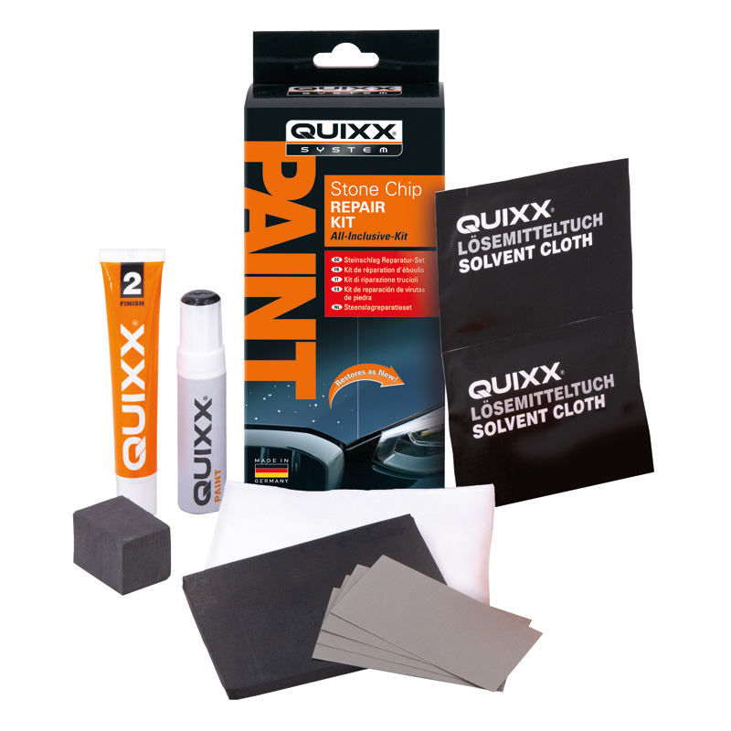 Quixx Stone Chip Repair Kit / Kit de réparation des impacts de gravillons - Argent