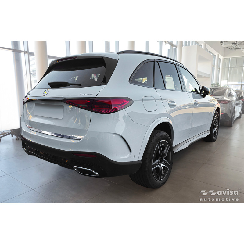 Avisa Moulure de hayon en Inox Chrome sur mesure pour Mercedes-Benz GLC II (X254) 2022-