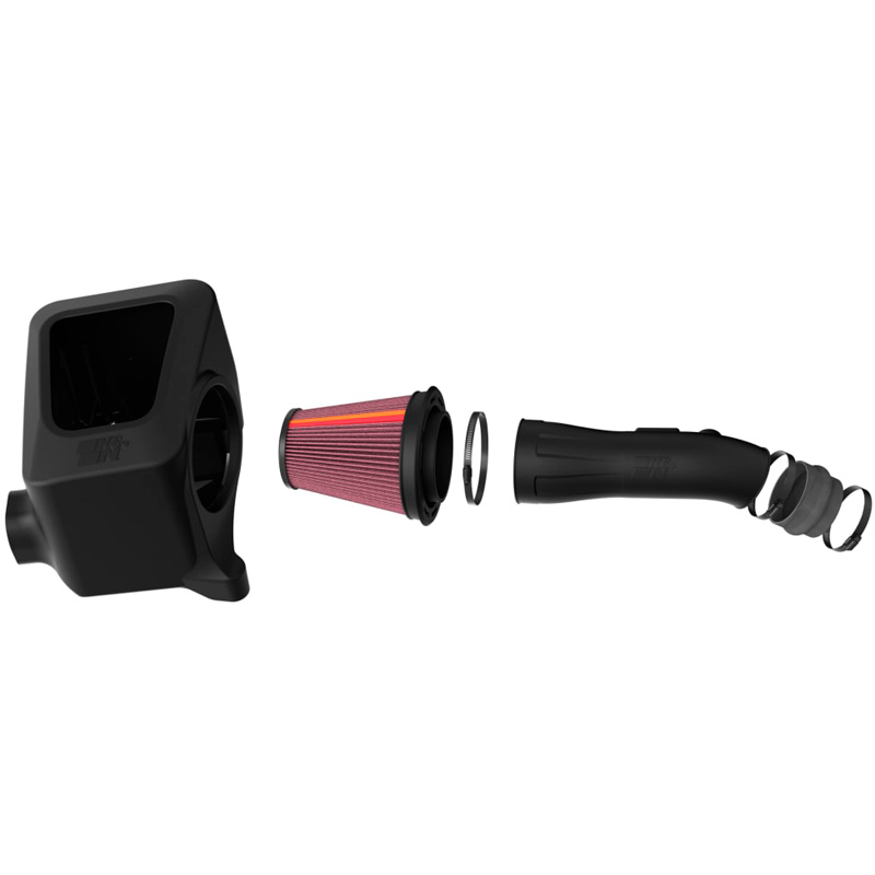K&N NextGen d'admission d'air froid  sur mesure pour Toyota Tundra & Sequoia 5.7L V8 2012-2021 (50-9036)