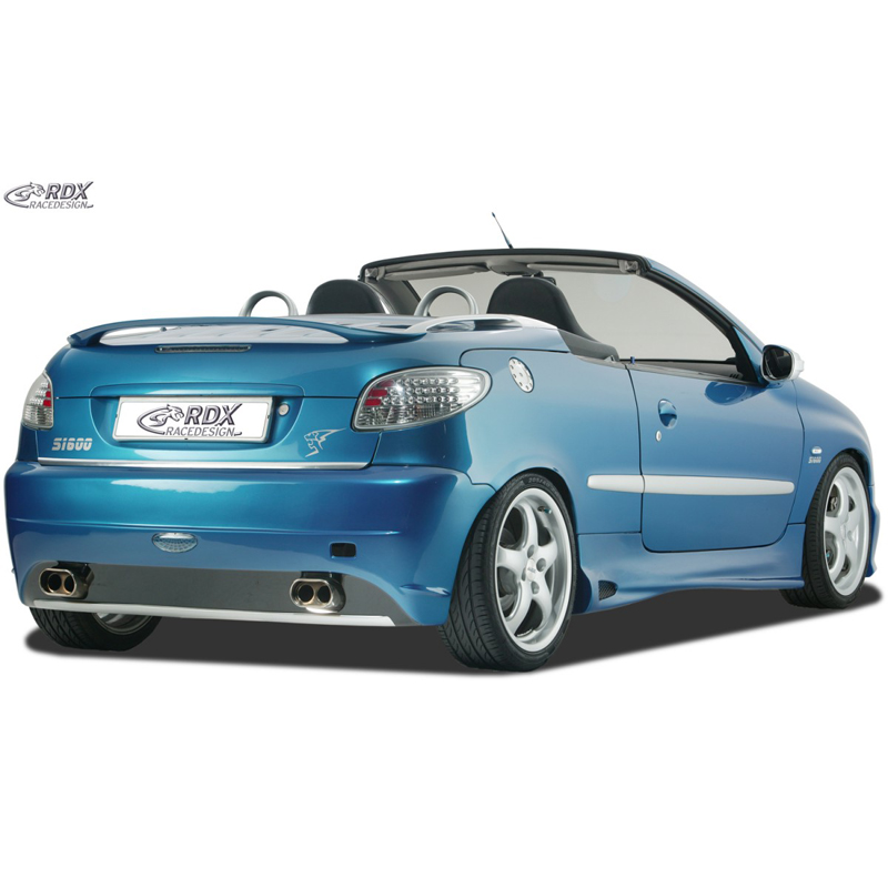 Spoiler arrière sur mesure pour Peugeot 206 CC (PUR-IHS).