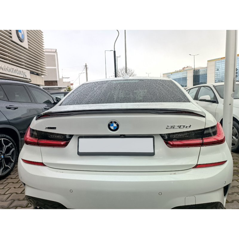 Lèvre spoiler arrière sur mesure pour BMW serie 3 G20 Sedan 2018- (PU)