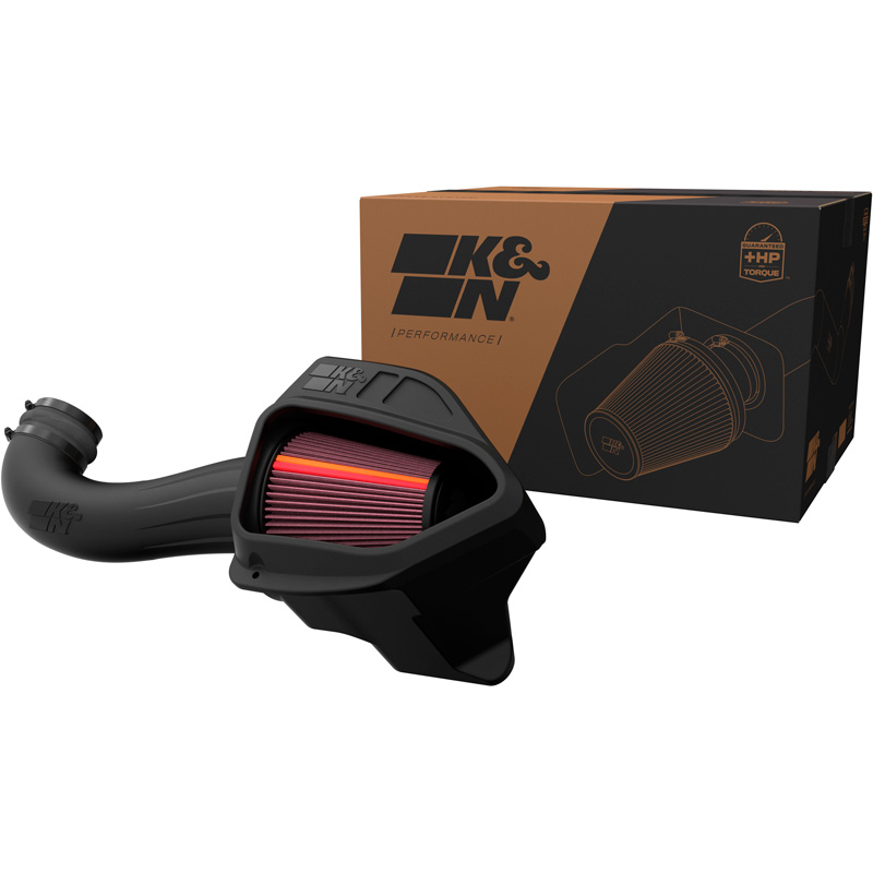 K&N NextGen d'admission d'air froid  sur mesure pour Chrysler 300(C) / Dodge Charger & Challenger 5.7L V8 2011-2023 (50-1542)