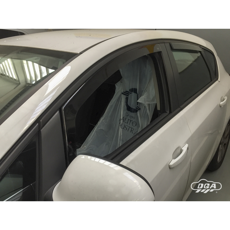DGA Jeu de Déflecteurs d'Air sur mesure pour Opel Astra J HB 5-portes 2009-2015 (4-pièces)