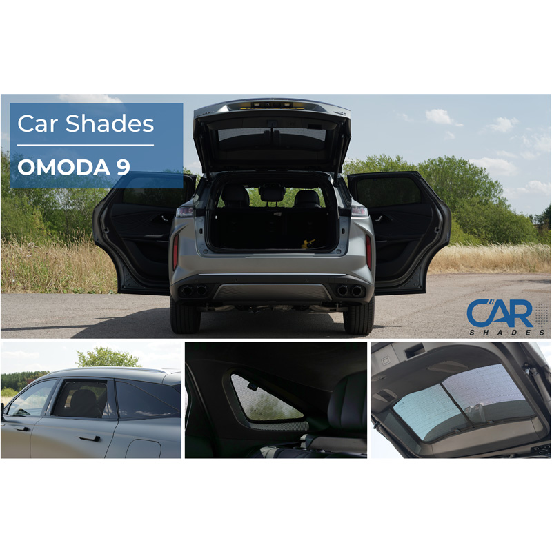 Set de Car Shades sur mesure pour Omoda 9 2025- (6-pièces)