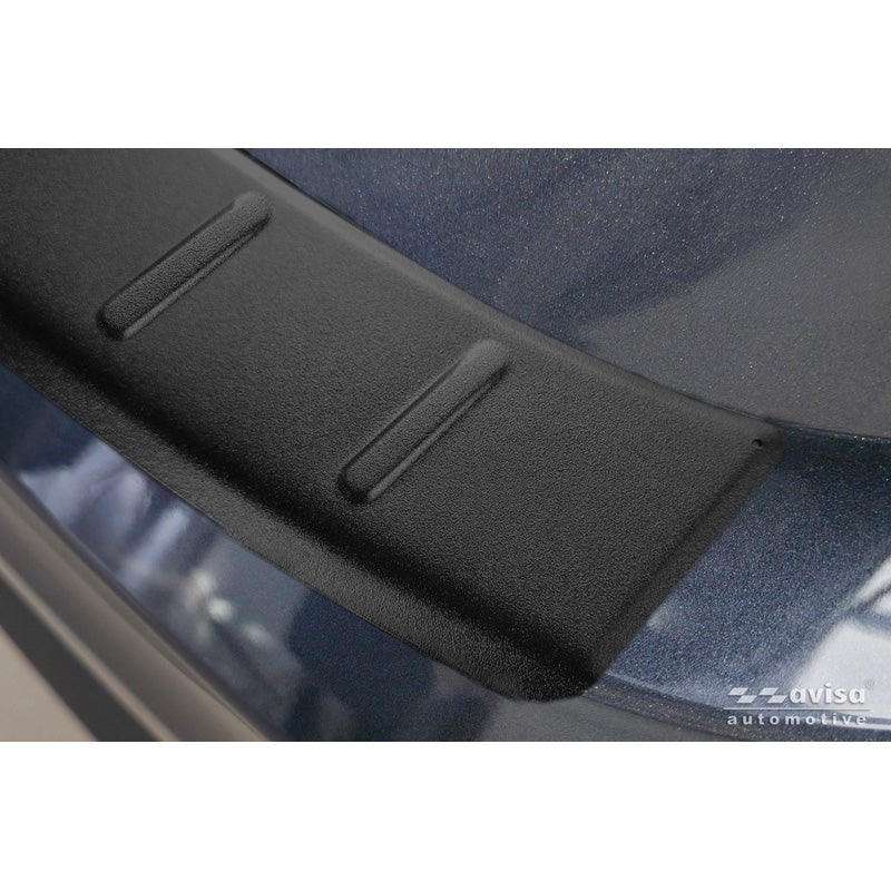 Avisa Protection de Seuil de Coffre Acier Inox sur mesure pour Leapmotor T03 2024- - Noir Mat