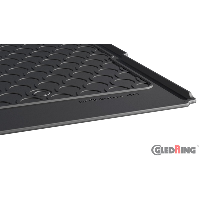 Coquille coffre-arrière Rubbasol (caoutchouc) sur mesure pour Citroën C5 Aircross 12/2018- (Sol en haut variable)