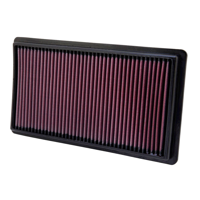 K&N Filtre à air de remplacement sur mesure pour Ford Edge 2007-2014, Explorer 2011-, Flex 2009-, Fusion 2010-2012, Taurus 2008-2016, Lincoln MKZ MKX 2007-2012, Mazda 6 2009-2013, Mazda CX-9 2007-2015 (33-2395)