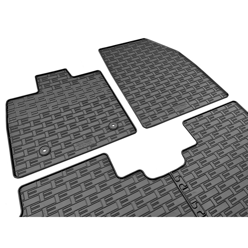 Set tapis de caoutchouc sur mesure pour BYD Atto 3 2022- (4-pièces + points de fixage)