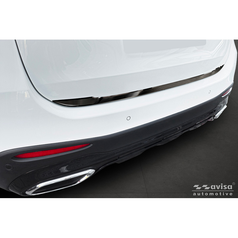 Avisa Moulure de hayon en Inox Noir Chrome sur mesure pour Mercedes-Benz GLC II (X254) 2022-