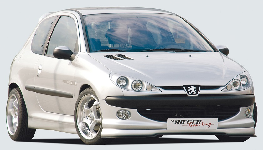 Zijskirts Peugeot 206/cc Rieger