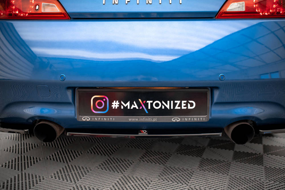 Diffuser Infiniti G37 Coupe Maxton Glans Zwart