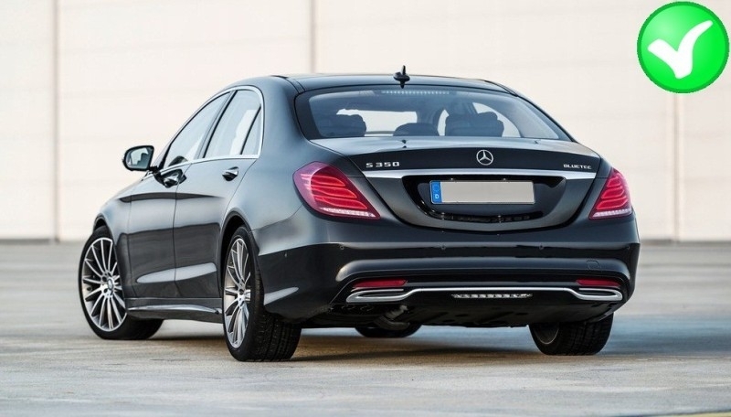 Diffuser Mercedes S-Klasse W222 AMG S63