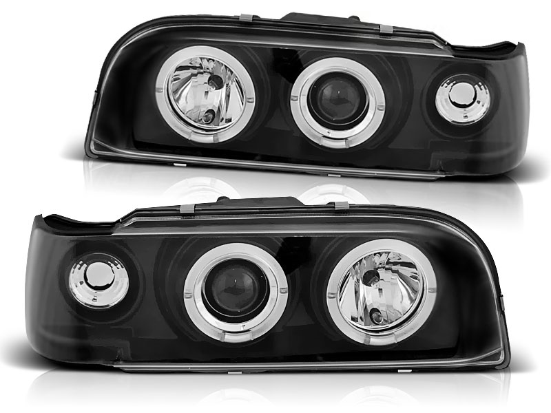 Phares Volvo 850 92-96 Angel Eyes noire
