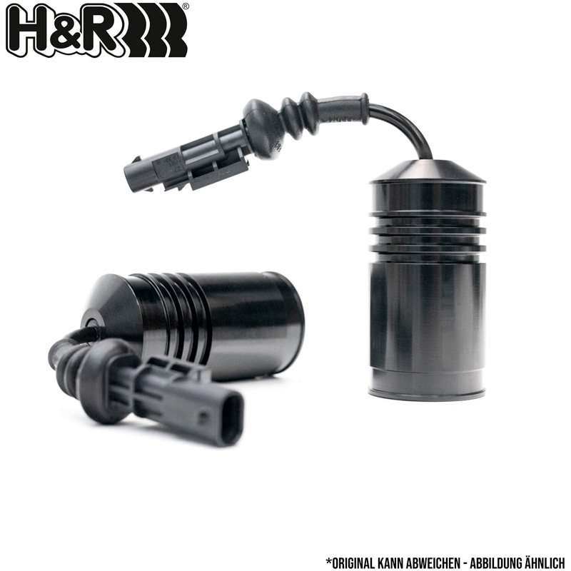 H&R Kit Combiné fileté Monotube sur mesure pour Volkswagen Golf VIII Variant (CD), Skoda Octavia Combi (NX) & Seat/Cupra Leon Sportstourer (KL) AV35-50/AR30-50 - (Multibras AR) 2WD Ø 55mm 2019- jusqu'a 1000kg AV-Charge - incl. module de désactivatio